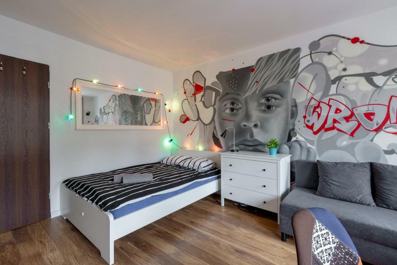 브로츠와프 Lipstick House Rynek 아파트 외부 사진